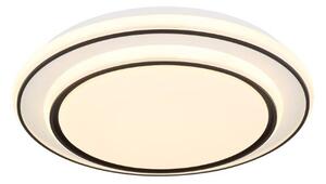 GLOBO 48136-24 LOGAN stropné svietidlo D390mm LED 24W/1400lm 3000K biela, čierna