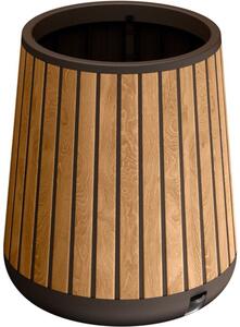 Deco Conic Kvetináč 62 × 51 cm, hnedý KETER 261030