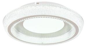 GLOBO 48375-36 SHARPER stropné svietidlo D400mm LED 36W/2600lm 2700+4000+6000K biela matná, matný nikel