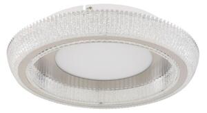 GLOBO 48375-36 SHARPER stropné svietidlo D400mm LED 36W/2600lm 2700+4000+6000K biela matná, matný nikel