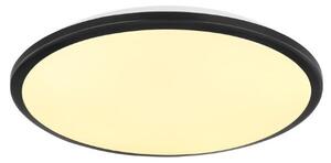 GLOBO 41569-18B XANDER stropné svietidlo D350mm LED 18W/950lm 3000K čierna matná, opal