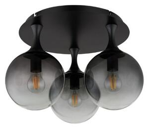 GLOBO 15885-3D DALTON stropné svietidlo D460mm 3xE27 čierna, dymová