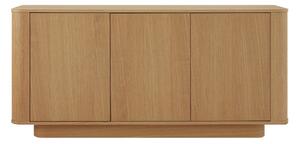 Drevená komoda Navan 160 cm, prírodný dub