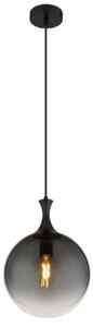 GLOBO 15885H DALTON závesné svietidlo D250mm 1xE27 čierna, dymová