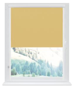 Klasická mini roleta v bielej kazete, farba látky Vanilka Šířka (cm): 55, Dĺžka (cm): 150, Strana mechanizmu: Práva
