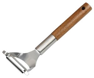 Škrabka 19 cm, akácia/oceľ KESPER 28979