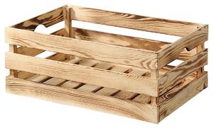 Stohovateľný úložný box 58,5 x 39 x 24 cm, borovicové drevo KESPER 69251