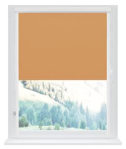 Klasická mini roleta v bielej kazete, farba látky Kakao Šířka (cm): 78, Dĺžka (cm): 150, Strana mechanizmu: Práva