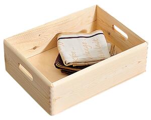 Úložný box 40 x 30 x 14 cm, borovicové drevo KESPER 69500