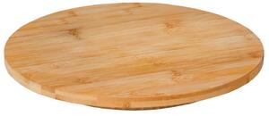 Otočná servírovacia doska Ø 40 cm, bambus KESPER 58445