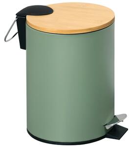 Kozmetický kôš s tichým zatváraním 3 l, zelený KESPER 90167