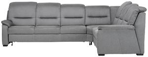 ROHOVÁ SEDACIA SÚPRAVA, textil, sivá Beldomo Comfort - Sedačky