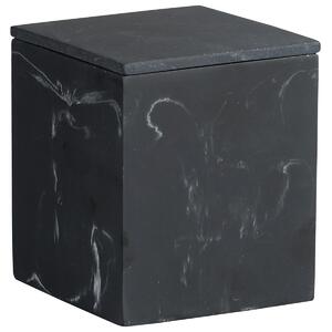 Úložný box 10,5 x 8,5 x 8,5 cm, živica, čierny KESPER 38603