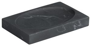 Mydelnička 13,6 × 8,6 × 2 cm, živica, čierna KESPER 38601