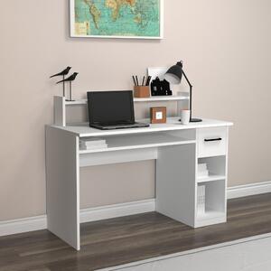 Písací stôl ESLEM biela