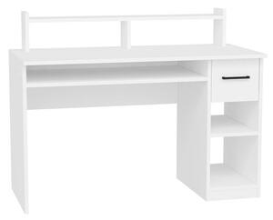 Písací stôl ESLEM biela