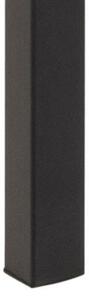 JEDÁLENSKÝ STÔL, čierna, farba duba, 160/80/74 cm P & B - Online Only jedálne, Online Only