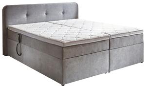 BOXSPRINGOVÁ POSTEĽ, 180/200 cm, svetlosivá Livetastic - Online Only spálne, Online Only