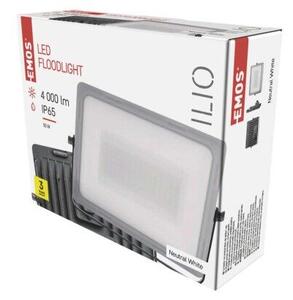 Emos ZS2540 exteriérový LED reflektor ILIO 51W 4600lm 4000K IP65