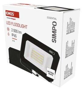 Emos ZS2223 exteriérový LED reflektor SIMPO 20W 2000lm 4000K IP65