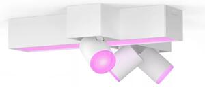 Philips HUE White and color ambiance 8720169318731 Centris stropné svietidlo LED/3-spot LED 25W + 3xGU10 4,2W 2000-6500K+RGB biela