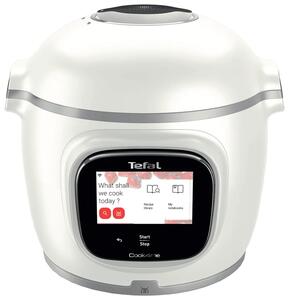 Cook4me+ Touch Pro Multifunkčný elektrický tlakový hrniec, biely TEFAL CY9441F2