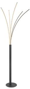 GLOBO 59229B BIZZY stojacia lampa V1870mm LED 36W/910lm 3000K matná čierna