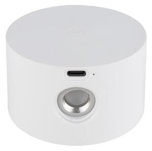 GLOBO 58436W JORJE dotyková stolná lampička V350mm LED 4,5W/120lm 3000+4000+5000K biela USB kábel, nabíjateľná batéria