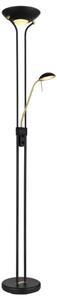 GLOBO 59020B LEONAS stojacia lampa V1800mm LED 20W/1690lm 3000K matná čierna, biela