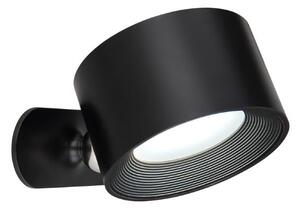 GLOBO 58436B JORJE dotyková stolná lampička V350mm LED 4,5W/120lm 3000+4000+5000K čierna USB kábel, nabíjateľná batéria