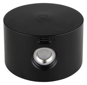 GLOBO 58436B JORJE dotyková stolná lampička V350mm LED 4,5W/120lm 3000+4000+5000K čierna USB kábel, nabíjateľná batéria
