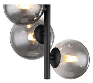 GLOBO 56133-4D RIHA stropné svietidlo D235mm 4xG9 matná čierna, dymová