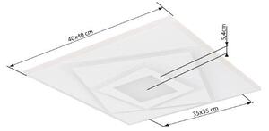 GLOBO 48539-24 HORNI stropné svietidlo LED 24W/2100lm 3000K biela