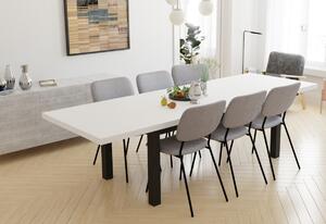 Rozkladací jedálenský stôl GOLOS, 200x78,5x100, retro drevo