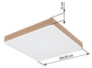 GLOBO 416080WWD1 DORO stropné svietidlo LED 12W/800lm 3000K matná biela