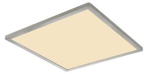 GLOBO 41563-24N SAPANA stropné svietidlo LED 24W/2300lm 3000K IP44 matný nikel, biela