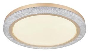 GLOBO 41372-24 BOLLY stropné svietidlo D505mm LED 20W/1100lm 2700-6500K biela, zlatá, diaľkový ovládač