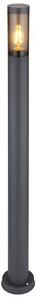 GLOBO 3159SA BOSTON vonkajšie stojanové svietidlo/stĺpik V1100mm 1xE27 IP44 antracitová, dymová