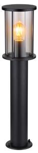 GLOBO 31362 GRACEY vonkajšie stojanové svietidlo/stĺpik V600mm 1xE27 IP54 matná čierna, dymová