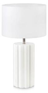 Stolové Lampa Markslöjd, Biela, Spálňa, Tkanina / Textil