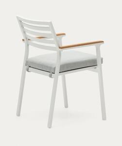 BONA záhradná stolička Biela
