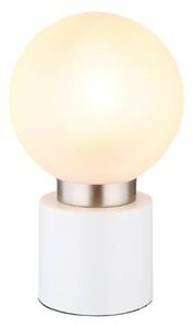 GLOBO 21003WN MARKA stolná lampička V245mm 1xE14 matná biela