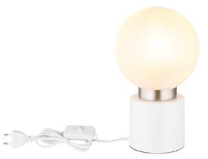 GLOBO 21003WN MARKA stolná lampička V245mm 1xE14 matná biela