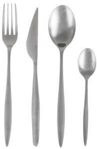Matt silver Jedálenský príbor 24 dielov, nerezový ORION 154212