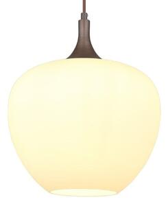 GLOBO 15548H1C MAXY závesné svietidlo D290mm 1xE27 kávová, biela