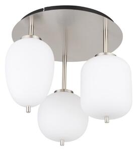 GLOBO 15345-3DNO BLACKY I stropné svietidlo D460mm 3xE14 matný nikel, biela