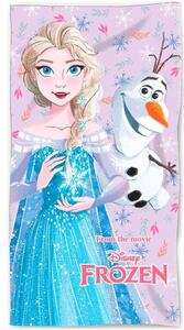Detská osuška FROZEN fialová 70X140cm Setino