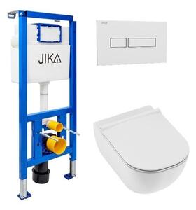 Závesný WC set do ľahkých stien / predstenová Jika Mio-N KMPLCUBITOJ
