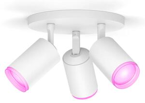 Philips Hue White and color ambiance 8720169319516 Fugato spot 3xGU10 4,2W 2000-6500+RGB biela