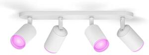 Philips Hue White and color ambiance 8720169319578 Fugato spot 4xGU10 4,2W 2000-6500+RGB biela